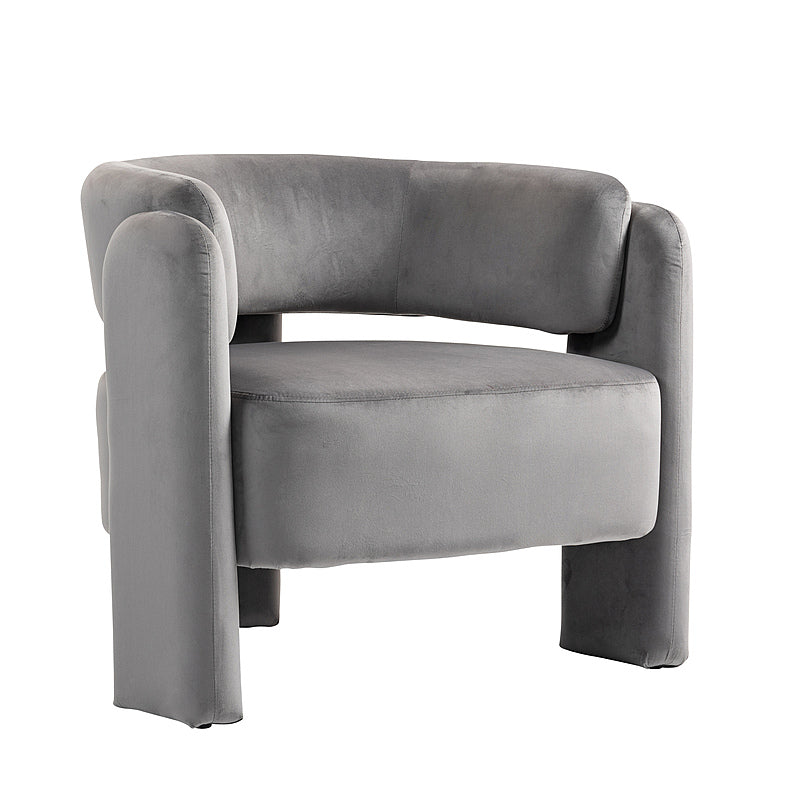 IHD-AC05B-GRY Grey Color KINGSBURY Fabric Sofa Armchair
