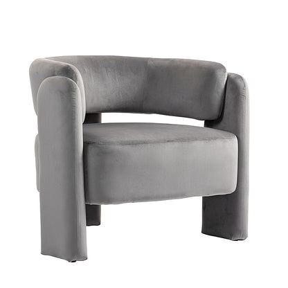 IHD-AC05B-GRY Grey Color KINGSBURY Fabric Sofa Armchair