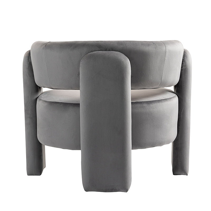 IHD-AC05B-GRY Grey Color KINGSBURY Fabric Sofa Armchair