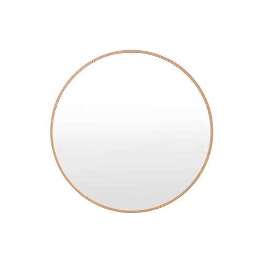 MFSIMRL802 Simplicity 80cm Diameter Round Mirror (Oak)