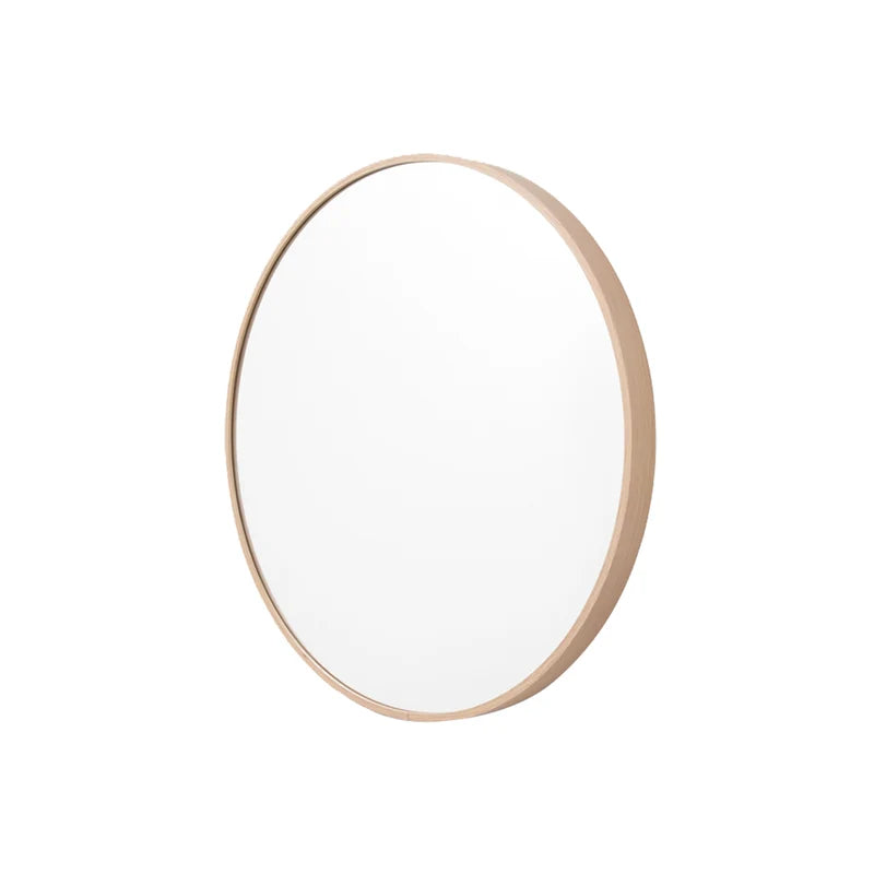 MFSIMRL802 Simplicity 80cm Diameter Round Mirror (Oak)