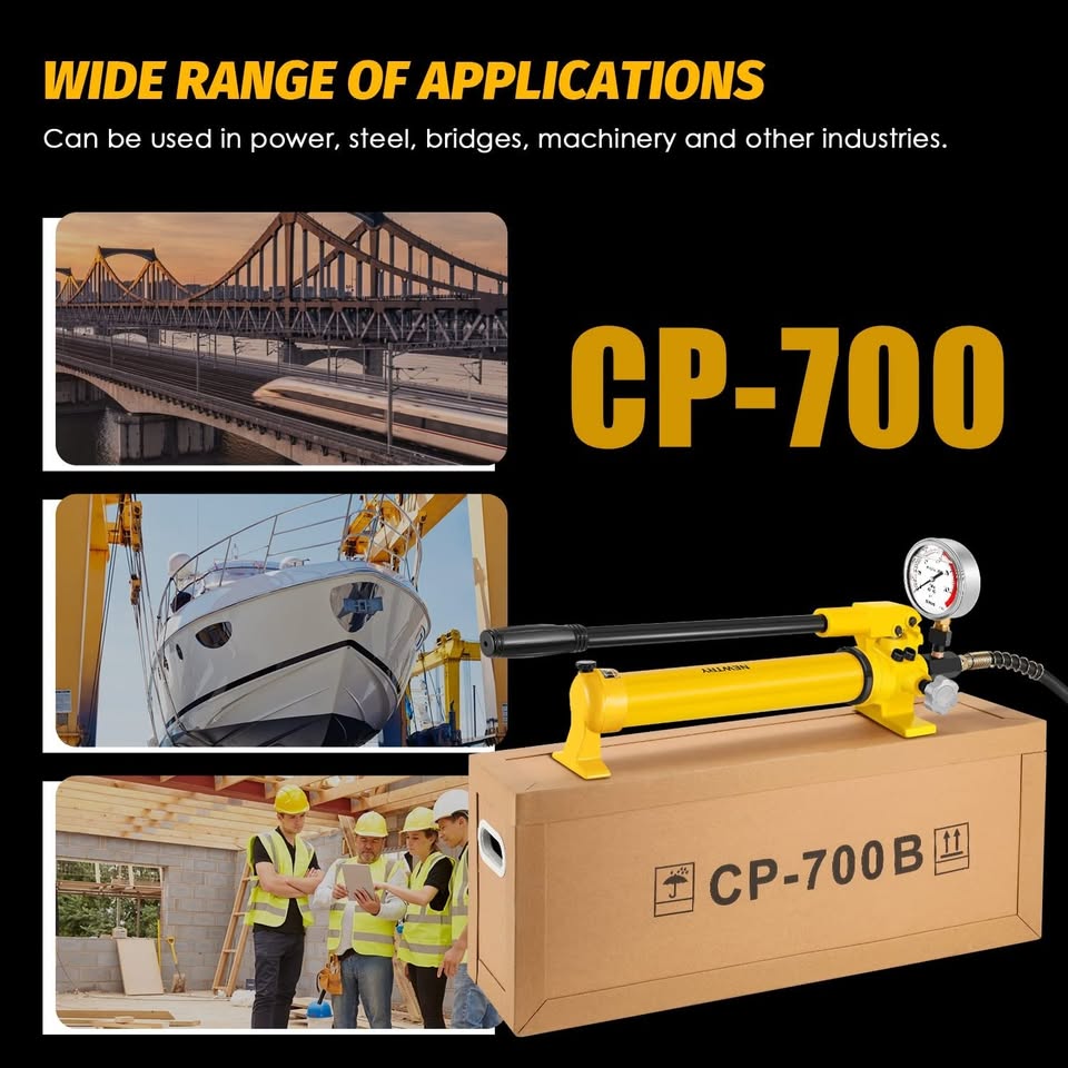 CP-700 NEWTRY CP-700 Manual Hydraulic Hand Pump
