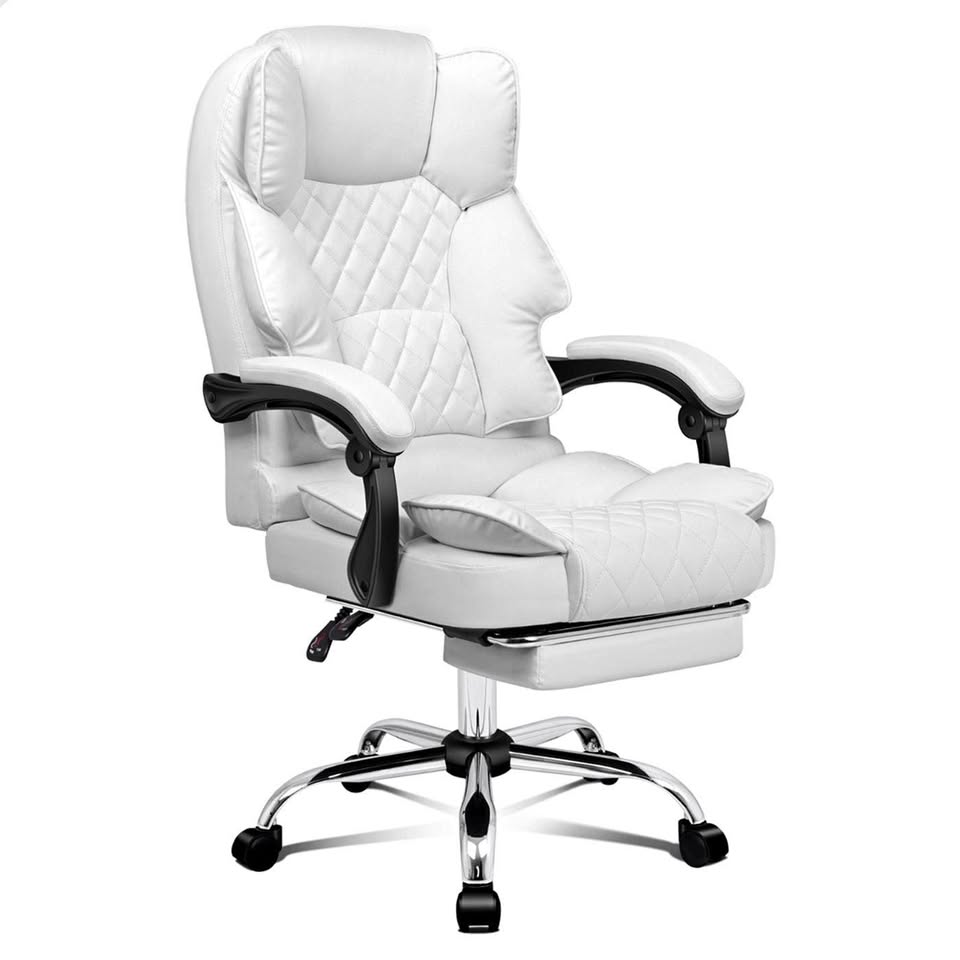 A-OCH-DU-B-FT-WH ALFORDSON Office Chair White