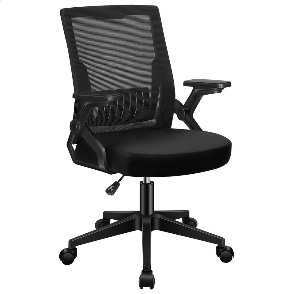 A-OCH-MESH-CON-ALBK ALFORDSON Mesh Office Chair Executive Computer Fabric Seat Gaming Racing Work