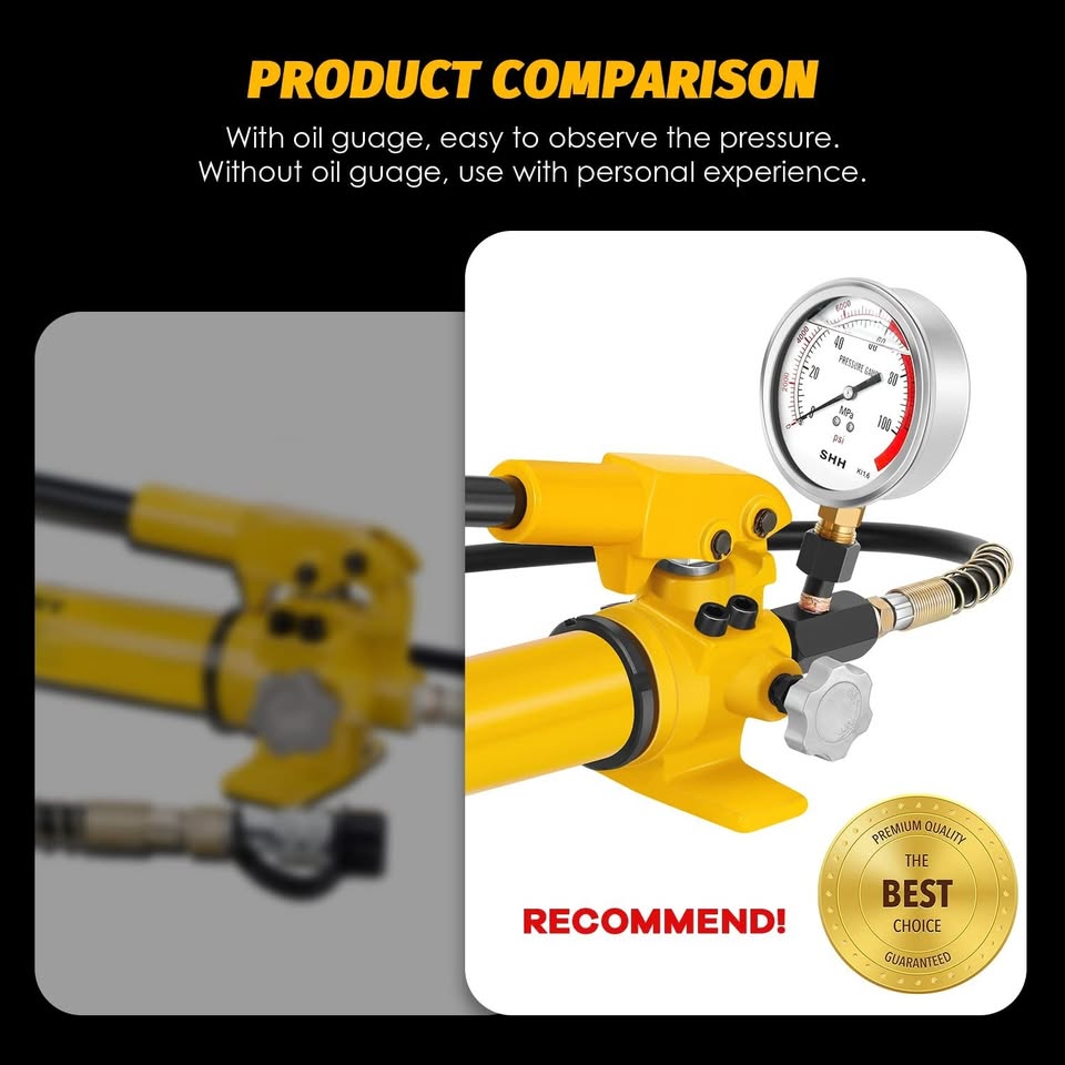 CP-700 NEWTRY CP-700 Manual Hydraulic Hand Pump