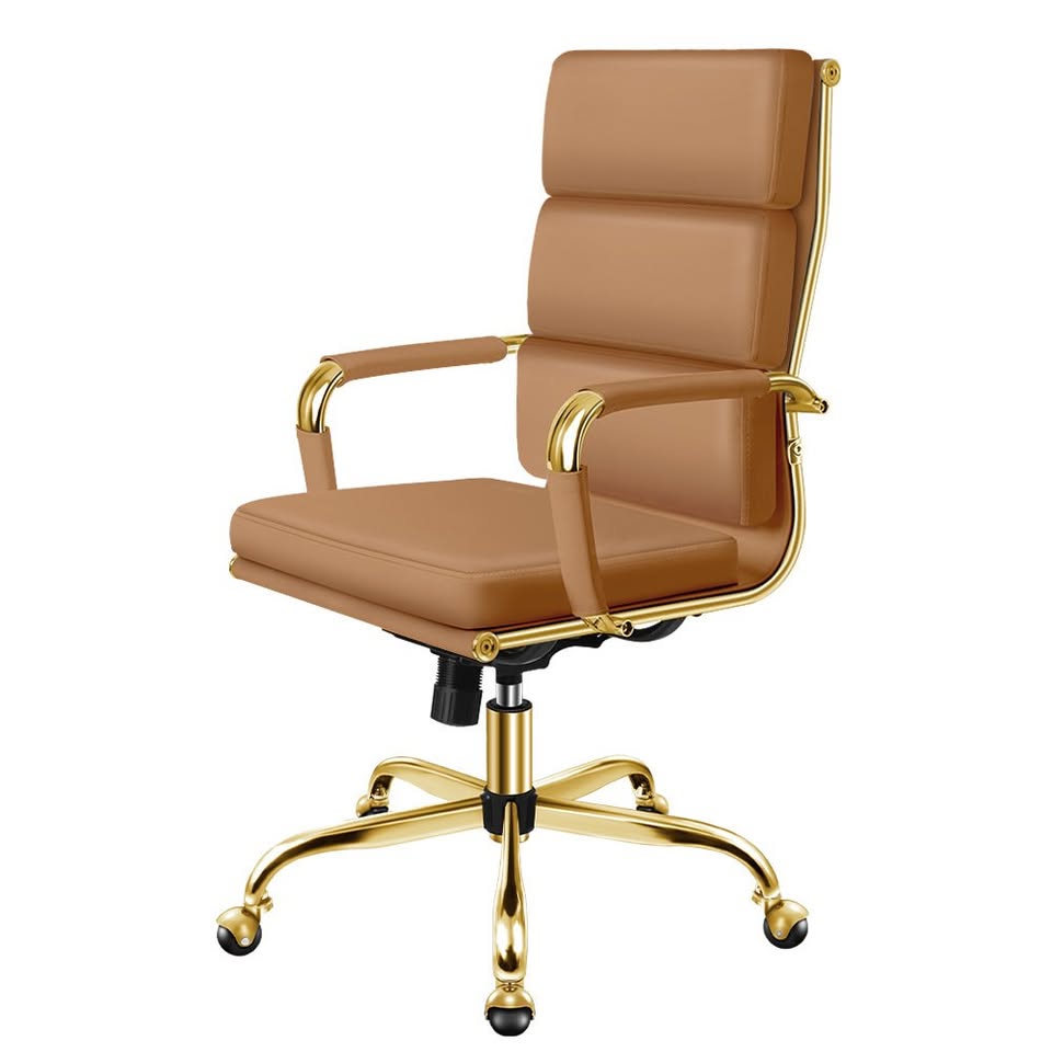 A-OCH-PAD-GF-BRN ALFORDSON Office Chair Ergonomic Paddings Executive Computer Work Seat High Back