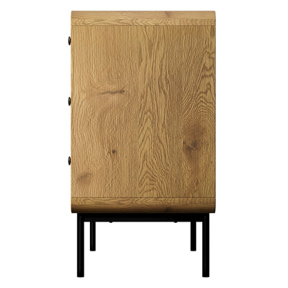 COD-VJ-SUYI-6D-WD-AB Oikiture 6 Chest of Drawers Tallboy Storage Cabinet Dresser Wood