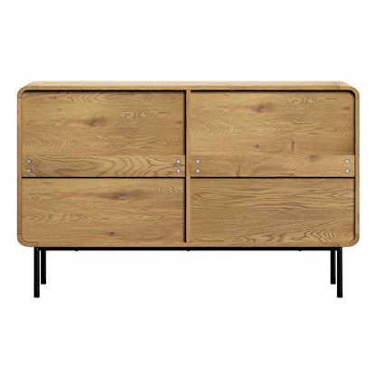 COD-VJ-SUYI-6D-WD-AB Oikiture 6 Chest of Drawers Tallboy Storage Cabinet Dresser Wood
