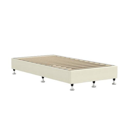 BF-B-ZICO-S-BG-AB Oikiture Bed Frame Single Size Fabric Beige