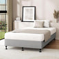 BF-B-ZICO-S-GY-AB Oikiture Bed Frame Single Size Fabric Grey