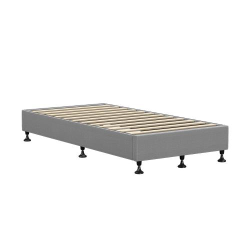 BF-B-ZICO-S-GY-AB Oikiture Bed Frame Single Size Fabric Grey