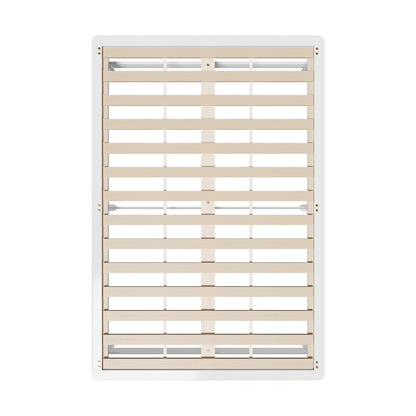 BF-W-A55-PFM-Q-WH Ellisha Pine Queen White Bed Base