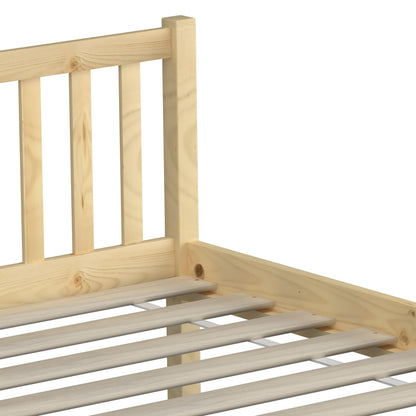 BF-W-B9-BF69-KS-WD Oikiture Wooden Bed Frame King Single with Headboard