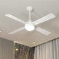 CF-A1-WH Vevare 52'' AC Ceiling Fan with Light Remote Control 4 Blades White