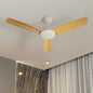 CF-A2-NL-NA-WH Vevare 52'' Ceiling Fan DC 3 ABS Blades Remote Control Timer Wood