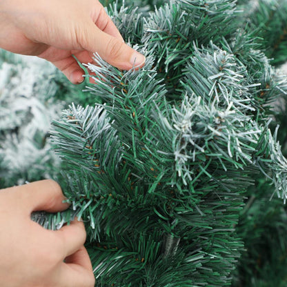 CMT-SN-WELL-6FT Tinseltown Brand New Slim Christmas Tree 1.8M 6FT Xmas Trees Decoration Green and White