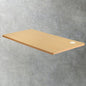 DB-15-OAK Oikiture Standing Desk Top with Drilled Hole Oak 150x75cm