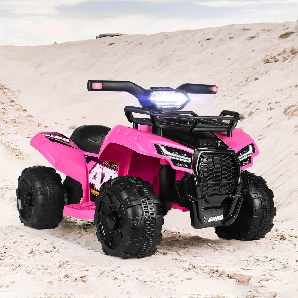 A-CAR-ATV-PK ALFORDSON Ride On Car Kids Electric ATV Pink