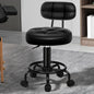 A-SLN-BACK-TUF-BK ALFORDSON Salon Stool Backrest Swivel Barber Hair Dress Chair Riley Black