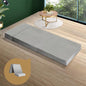 FM-A4-S2-LTGY Bedra Foldable Foam Mattress Single Sofa Bed Portable Camping Cushion Floor Bed