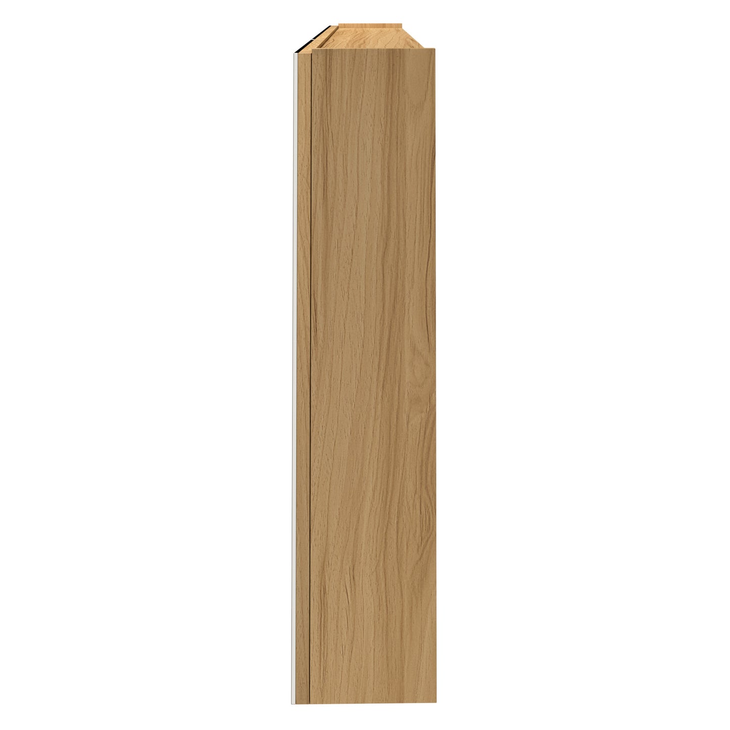 ST-BD-MR120-WD-AB Arbour & Nook Sofie 1200mm Light Wood Mirrored Shaving Cabinet