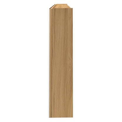 ST-BD-MR120-WD-AB Arbour & Nook Sofie 1200mm Light Wood Mirrored Shaving Cabinet