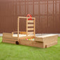 LKSP-WRANG-SET Lifespan Kids Wrangler Retractable Sandpit and Play