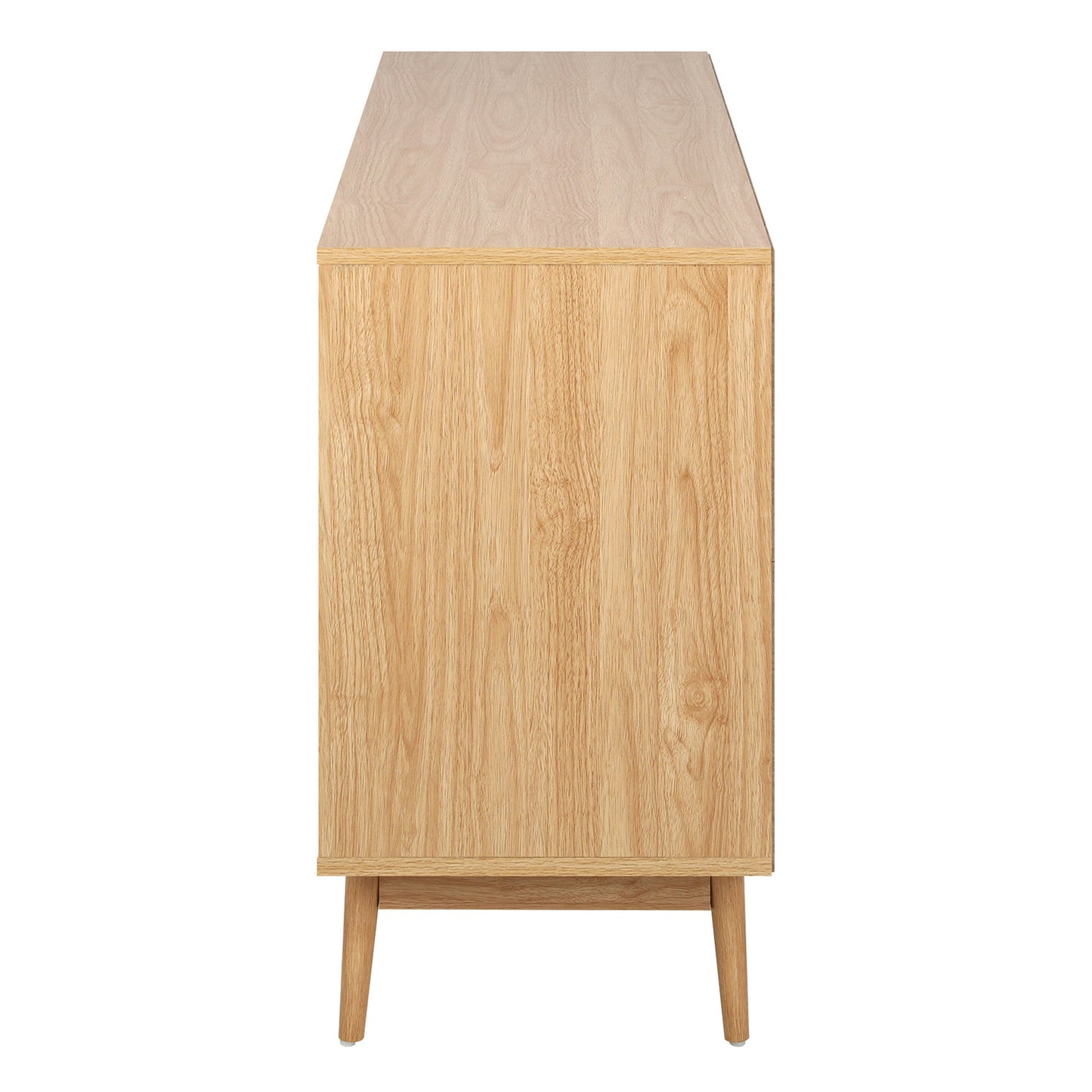 SB-CHAM-3D-WD-AB LivingFusion Lizbeth 3 Door Sideboard