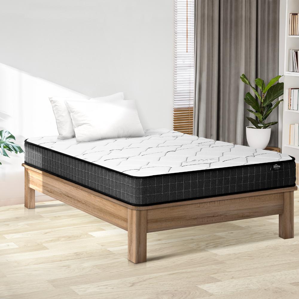 MAT-A13-CITY-KS Bedra King Single Mattress Bed Medium Firm Foam Bonnell Spring 16cm