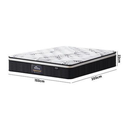 MAT-A18-M907-Q Bedra Queen Mattress Cool Gel Foam Euro Top Pocket Spring 22cm