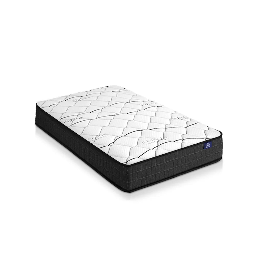 MATTRESS-B-GLAY-S Giselle Bedding 16cm Mattress Medium Firm Single