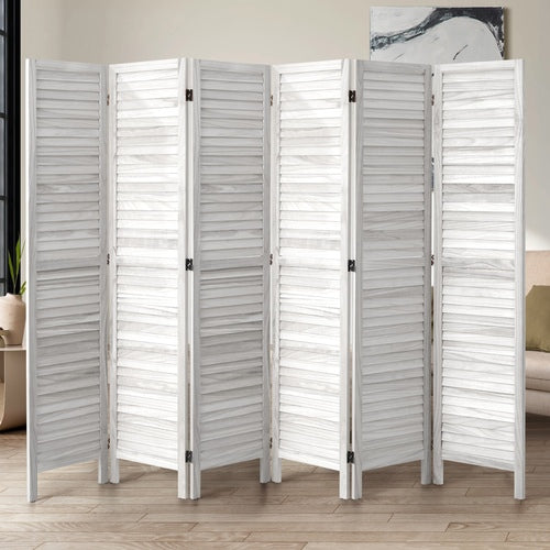 RD-LOUVER-6P-WH
