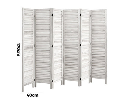 RD-LOUVER-6P-WH