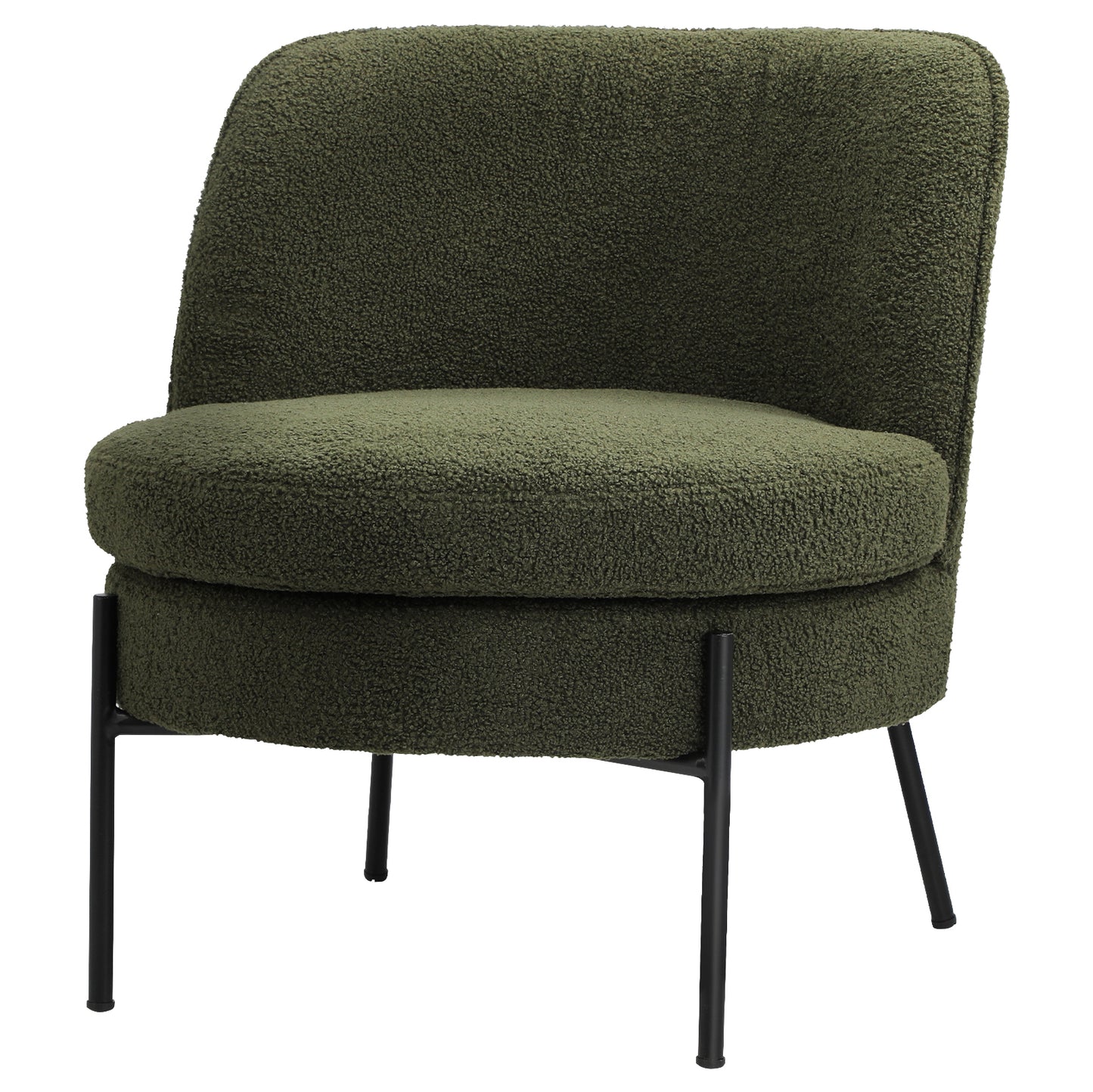ACH-A9-SP-GN Living Fusion Renzo Sherpa Accent Chair Green