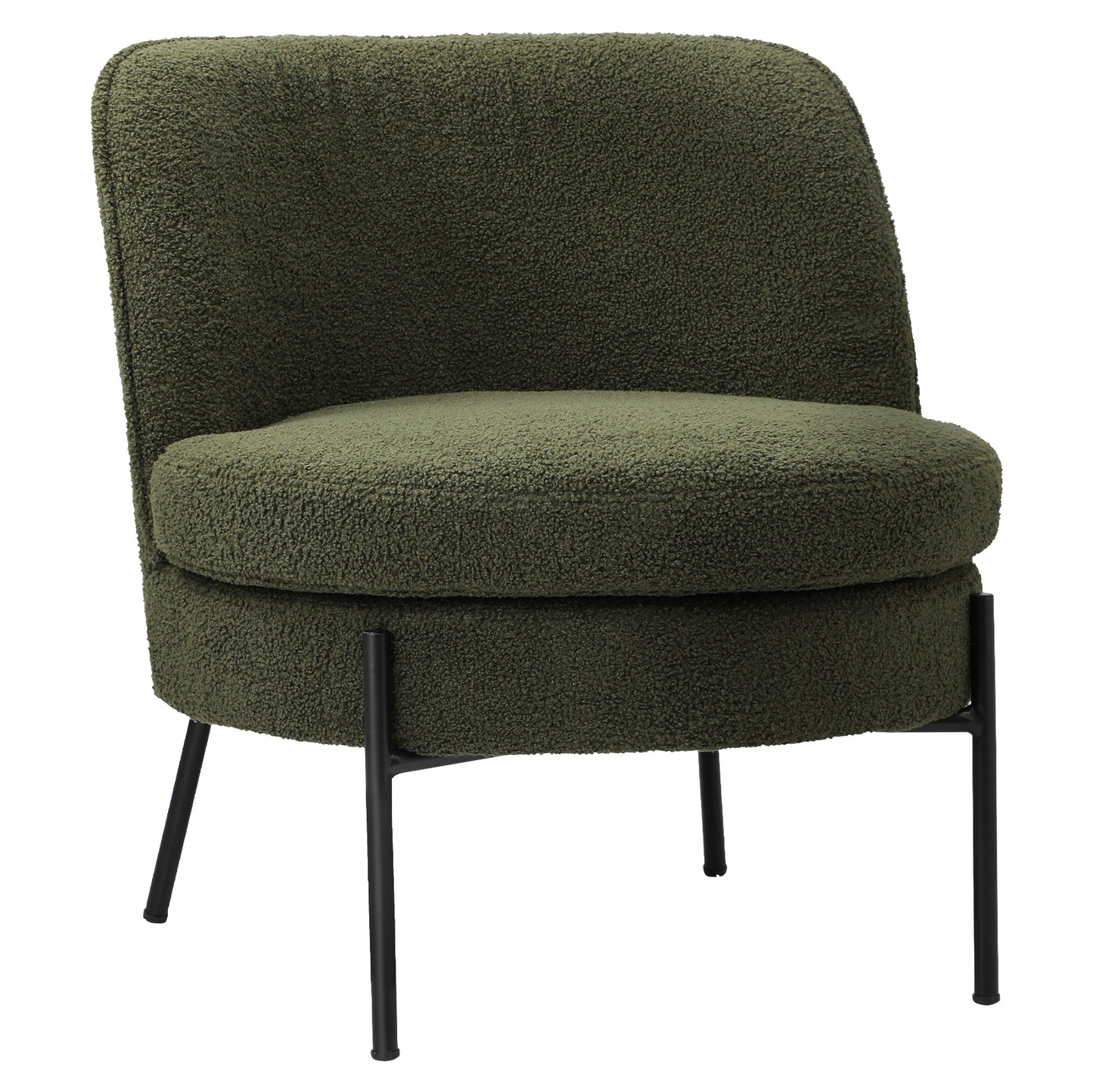 ACH-A9-SP-GN Living Fusion Renzo Sherpa Accent Chair Green