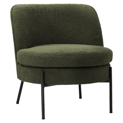 ACH-A9-SP-GN Living Fusion Renzo Sherpa Accent Chair Green