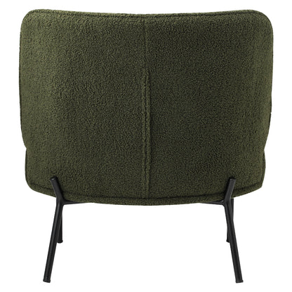 ACH-A9-SP-GN Living Fusion Renzo Sherpa Accent Chair Green