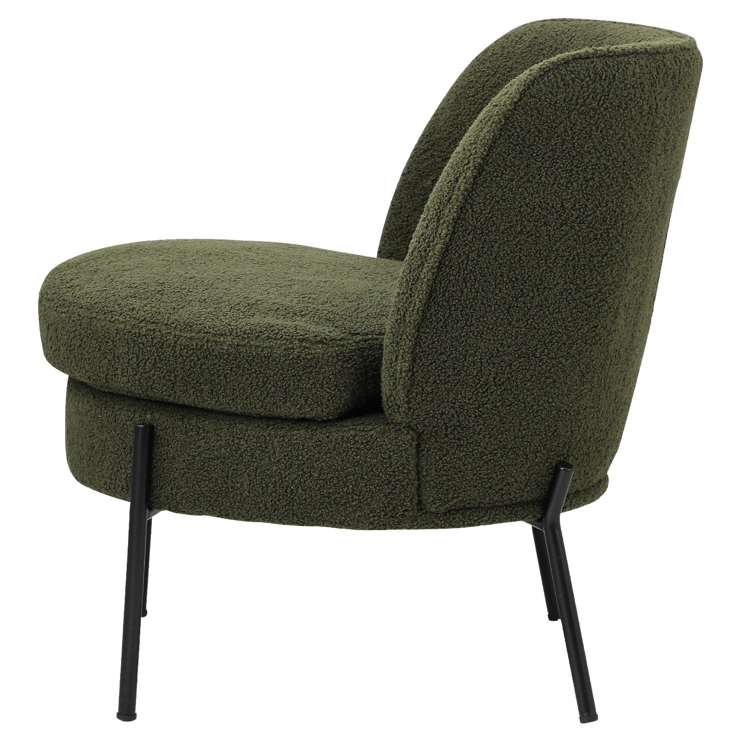 ACH-A9-SP-GN Living Fusion Renzo Sherpa Accent Chair Green