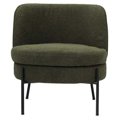 ACH-A9-SP-GN Living Fusion Renzo Sherpa Accent Chair Green