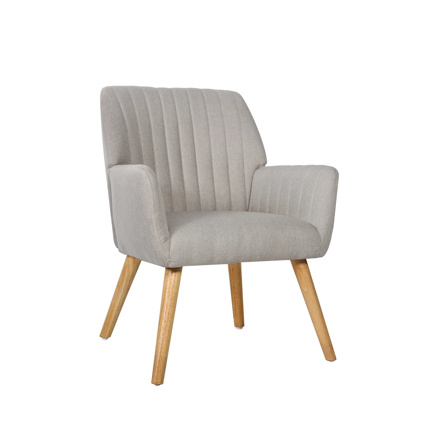 ACH-A1-BG Oikiture Armchair Fabric Couches Beige