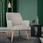 ACH-A1-BG Oikiture Armchair Fabric Couches Beige