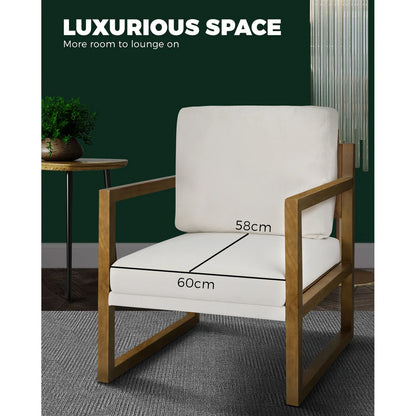 ACH-AGB4-BG Oikiture Armchair Fabric Tub Couches