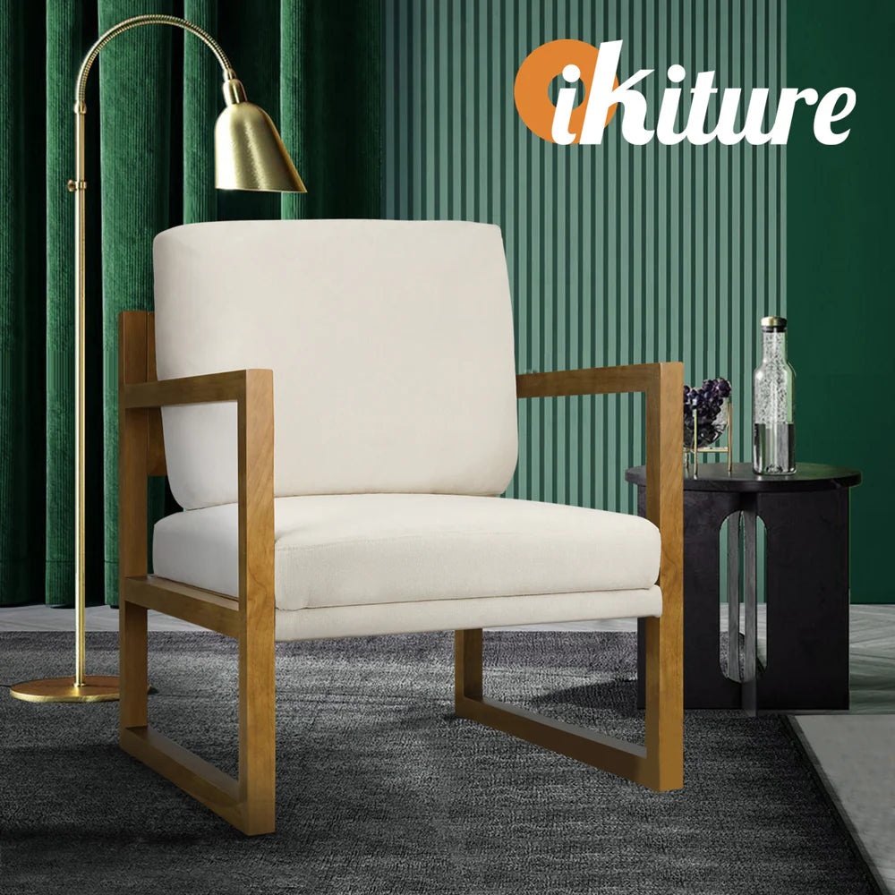 ACH-AGB4-BG Oikiture Armchair Fabric Tub Couches