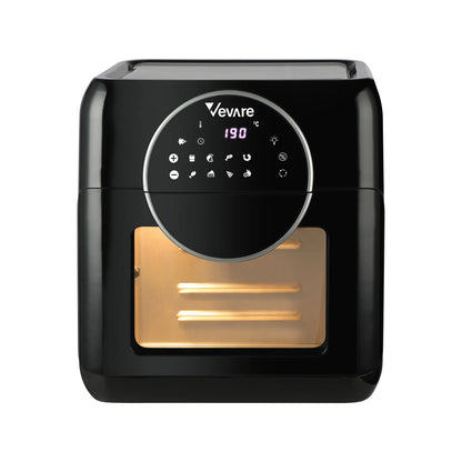 AF-A2-BK Air Fryer 10L LCD Fryers Low Fat Oven Airfryer Kitchen Cooker 1500W