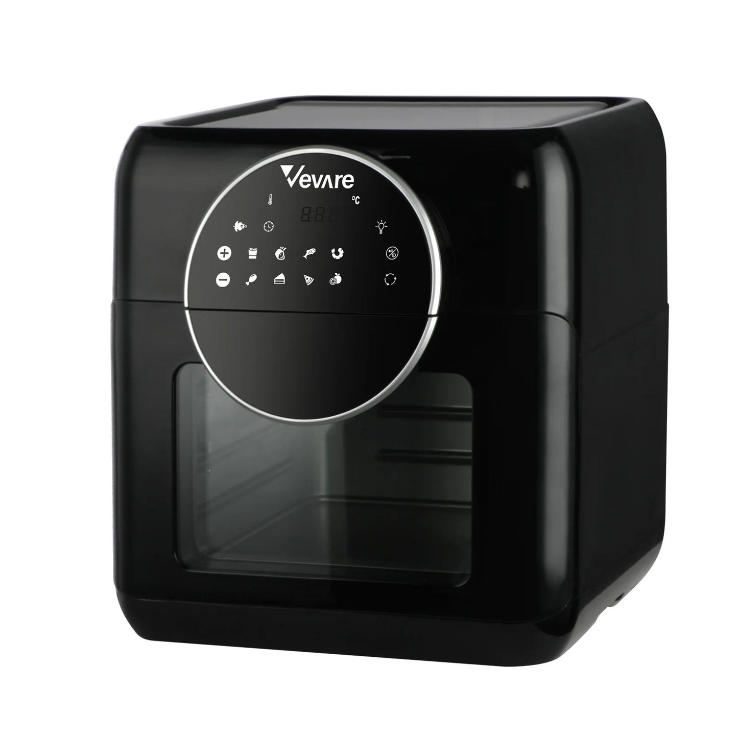 AF-A2-BK Air Fryer 10L LCD Fryers Low Fat Oven Airfryer Kitchen Cooker 1500W