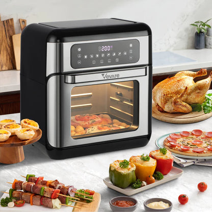 AF-A3-IN Air Fryer 10L LCD Fryers Oven Airfryer Kitchen Oil Free Cooker 1500W