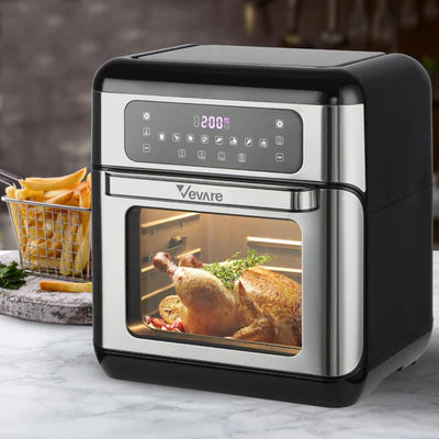 AF-A3-IN Air Fryer 10L LCD Fryers Oven Airfryer Kitchen Oil Free Cooker 1500W