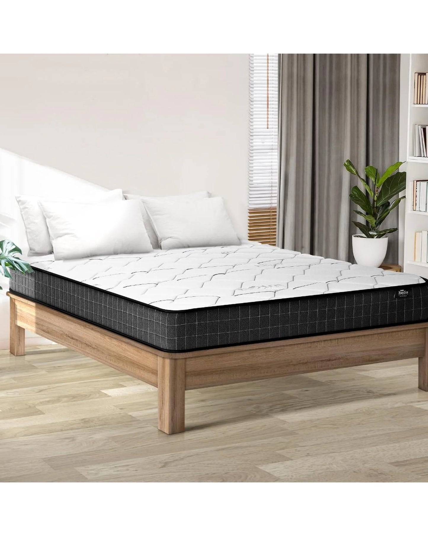 MAT-A13-CITY-S Bedra Single Mattress Bed Luxury Medium Firm Foam Bonnell Spring 16cm