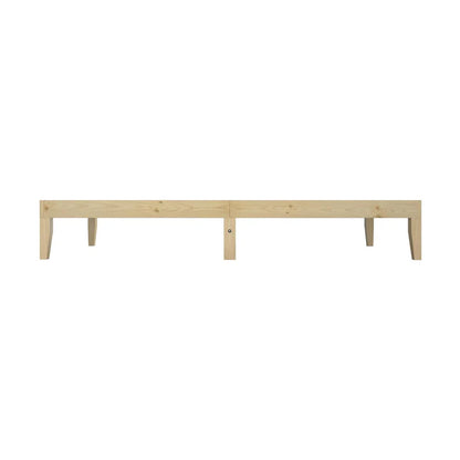 BF-W-A8-BB-KS-WD Oikiture Bed Frame King Single Wooden Timber Mattress Base Bed Base Platform