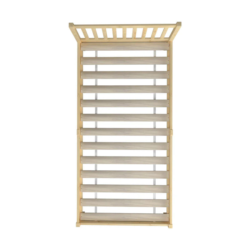 BF-W-B9-BF69-S-WD Oikiture Bed Frame Single Size Wooden Kids Bed